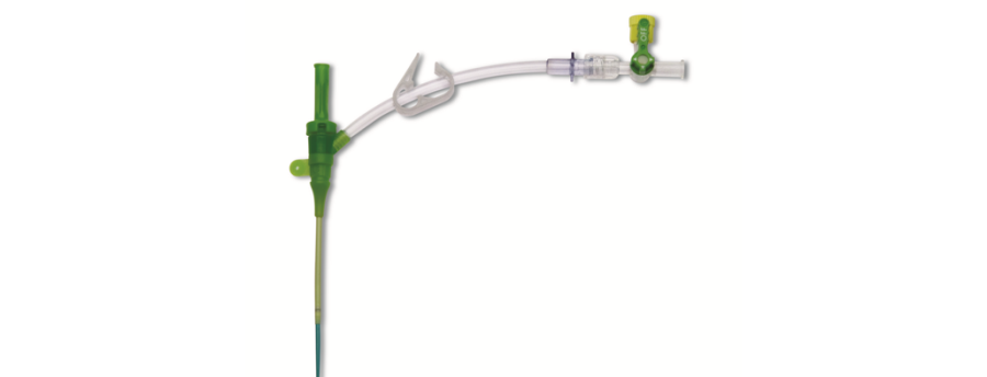 Product image: PINNACLE R-O II HIFLO Introducer Sheath with 45- degree side tube and radiopaque marker
